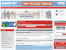 Tablet Screenshot of biznes.suwalki.info